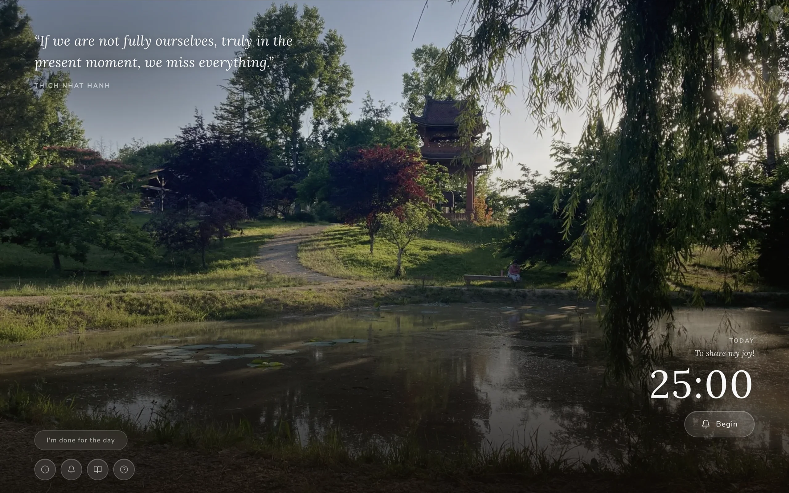 Mindful Work new tab